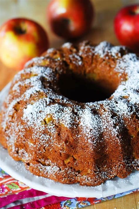 Pumpkin Apple Spice Bundt Cake Oh Sweet Basil