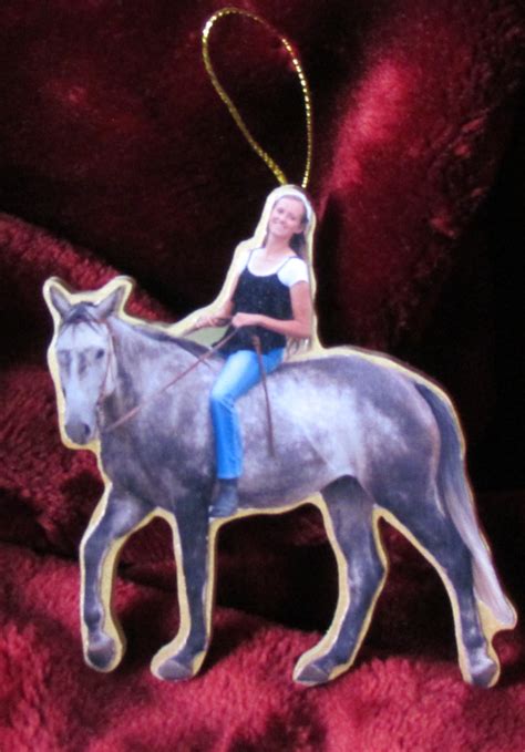 Horse Christmas Ornaments Personalized. Personalized Photo - Etsy