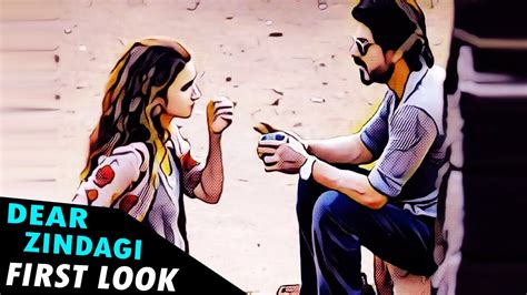 Dear Zindagi First Look Alia Bhatt Shahrukh Khan Youtube