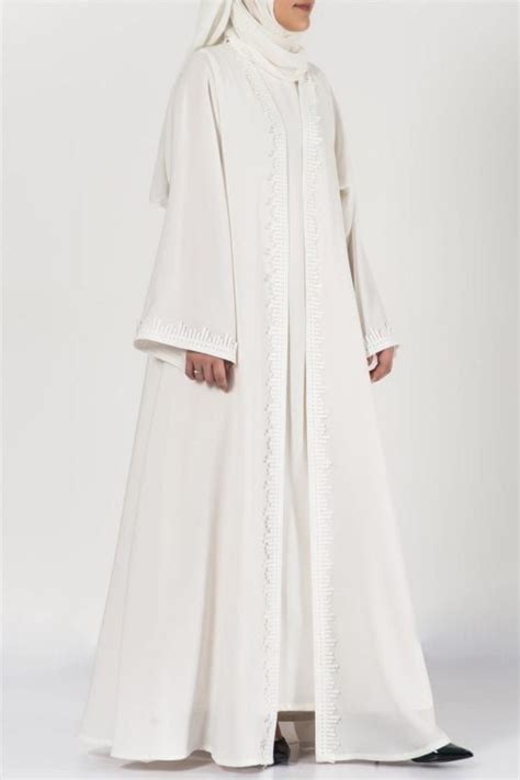 Off White Abaya Dubai Angel Abaya Heracloset Online White Abaya