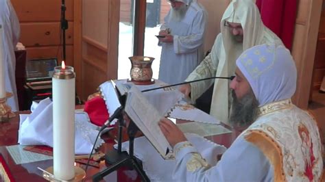 Holy Liturgy H G Anba Boules And H G Anba Macarius Feast Of St Anthony At St Anthony Monastery