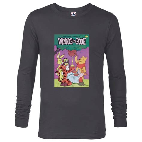 Disney Winnie The Pooh And Friends Retro Poster Long Sleeve T Shirt