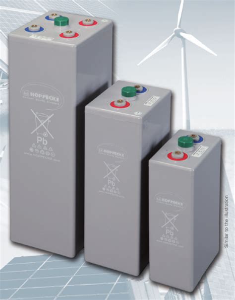 Batteries plomb scellées Gel OPzV 2V EXIDE HOPPECKE