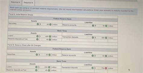 Solved Bank Three Currently Has 450 Million In Transaction Chegg