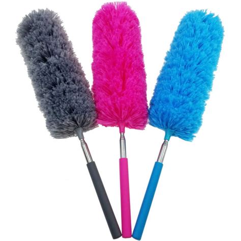 Microfiber Duster 3 Pcs Washable Dusting Brush Extendable Microfiber Hand Duster Ebay