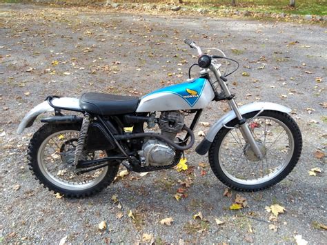 Two 1974 Honda Tl125 Trial Motorcycles