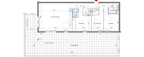 Plan Appartement T De M Neuf R Sidence Les Balcons De La