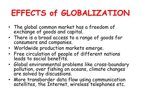 PPT - GLOBALIZATION PowerPoint Presentation, free download - ID:2745573