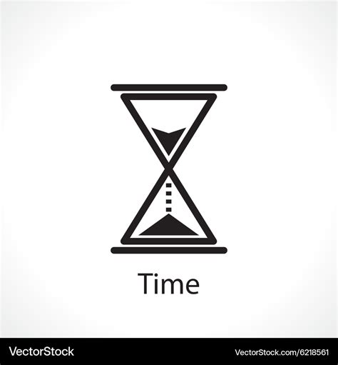 Hourglass Royalty Free Vector Image Vectorstock