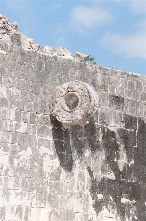 The Great Ball Court At Chichen Itza Digital Art By Carol Ailles Pixels