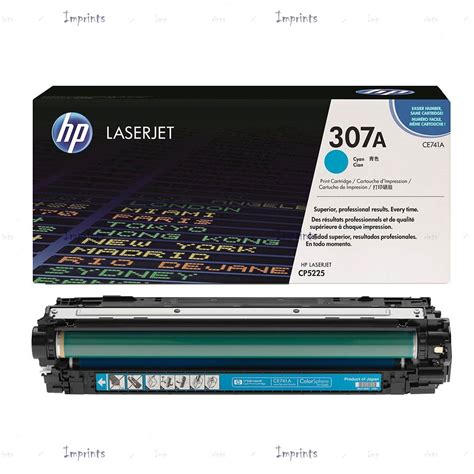 Картридж HP CE741A, № 307A голубой для принтера HP оригинальный, цена ...