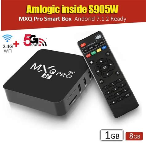 Mxq Pro Amlogic S W Android Smart Tv Media Markt Box Upgraded