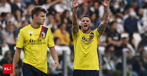 Serie A Marko Arnautovic Trifft F R Bologna Bei Turbulentem Remis