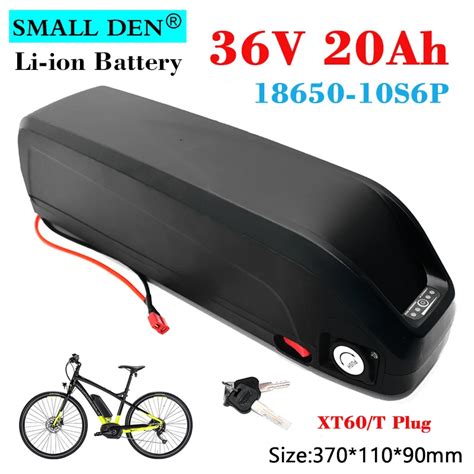 Batería de litio para bicicleta eléctrica carcasa Hailong de 36V 20Ah