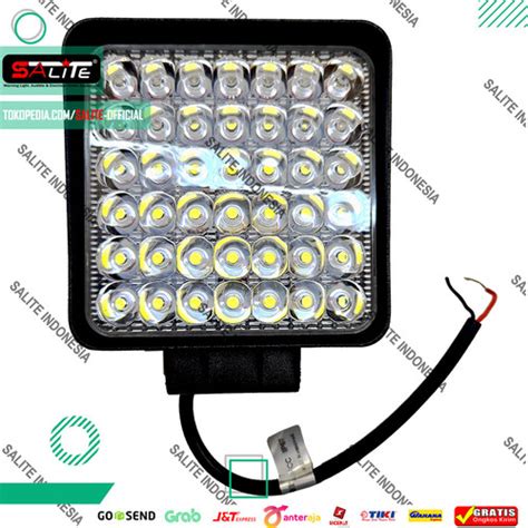 Promo Lampu Kerja LED 63 W Lampu LED 42 Titik Lampu Sorot Offroad