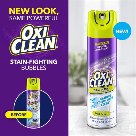 Oxiclean Foam Tastic Foaming Bathroom Cleaner Fresh 19 Oz Delivered In As Fast As 15 Minutes