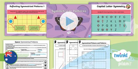 Year 4 Space Symmetrical Patterns Lesson 1 Twinkl