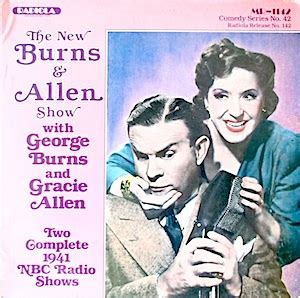 Burns & Allen Show: two complete 1941 NBC radio shows : - original ...