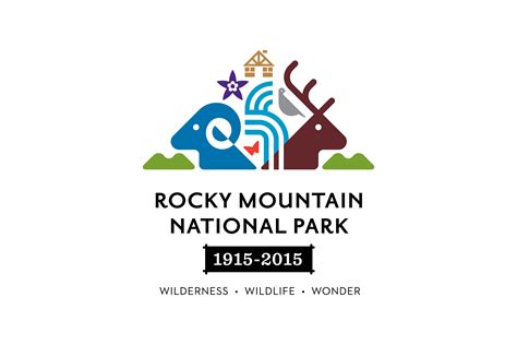 Rocky Mountain National Park Centennial Logo On Behance