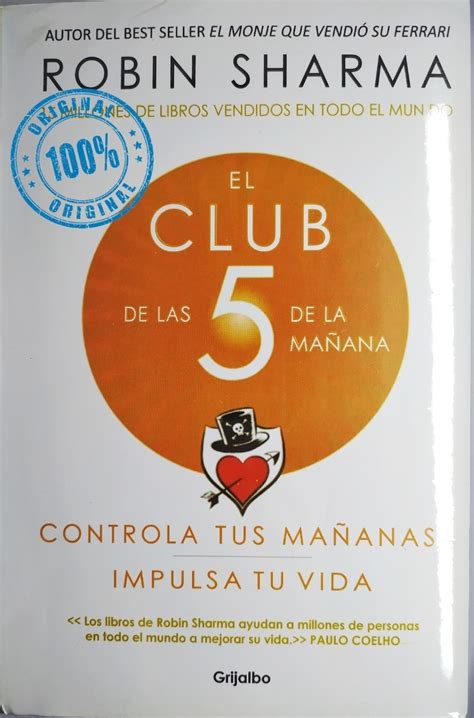 Libro El Club De Las 5 De La Mañana Robin Sharma Mercado Libre