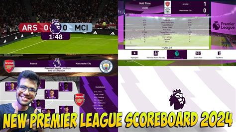 Pes New Premier League Scoreboard Update Youtube