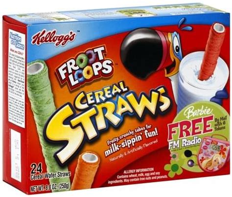 Froot Loops Cereal Straws - 24 ea, Nutrition Information | Innit