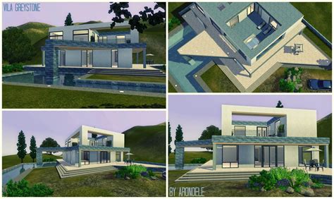 Aronoele Sims Moderní Domy Modern Houses