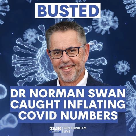 Ben Fordham Live On Twitter Dr Norman Swan Has Been Caught Out Hes