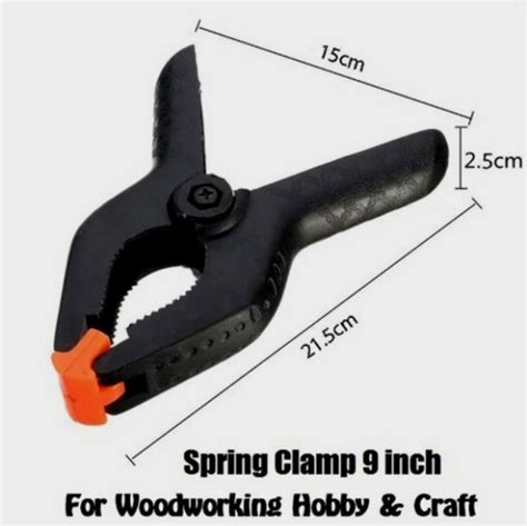 Jual Penjepit Kayu Inch Spring Clamp Klem Pegas Jepit Klip Wood