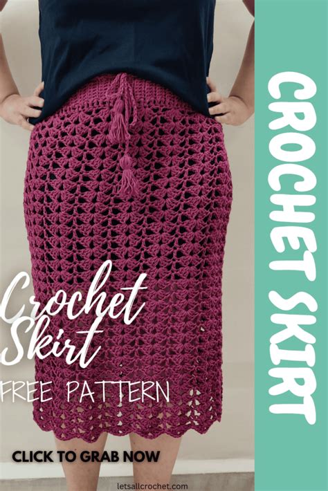 How To Crochet An Easy Skirt For Beginners Unique Crochet Patterns