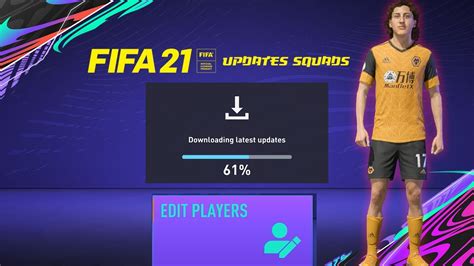 Fifa 21 Updates Squads Open Edit Player In Career Mode Youtube