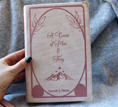 A Court Of Mist And Fury Fantasy Acotar Book Handmade Hardcover Faux