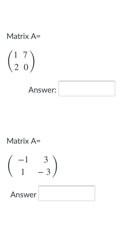 Solved For Each Coefficient Matrix A Of The Linear System Dy Chegg