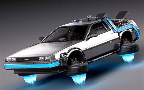 Back To The Future Delorean Episode 2 Future 3d Model