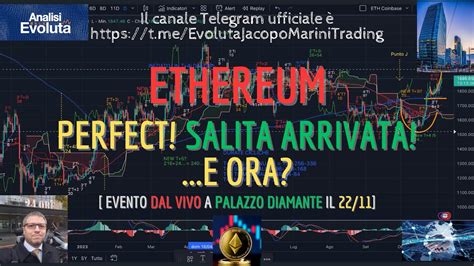 ETHEREUM Analisi Evoluta Del 5 11 23 Perfect Salita Arrivata E