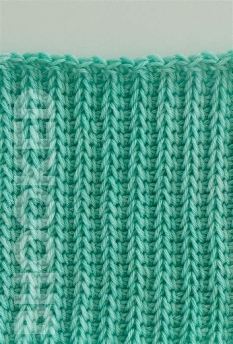 How To Crochet An Easy Tunisian Rib Stitch Step By Step