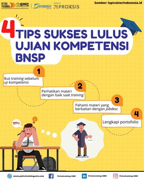 Tips Sukses Lulus Uji Kompetensi Bnsp Petro Training Asia