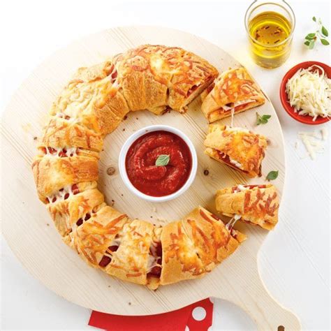 Couronne De Pizza Pepperoni Fromage Recette Plat Principal Recette