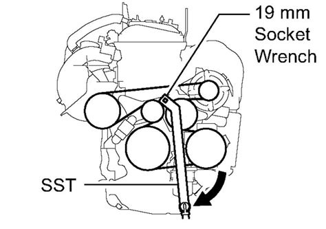 2007 Toyota Camry Engine Wiring and Drive Belt Diagram