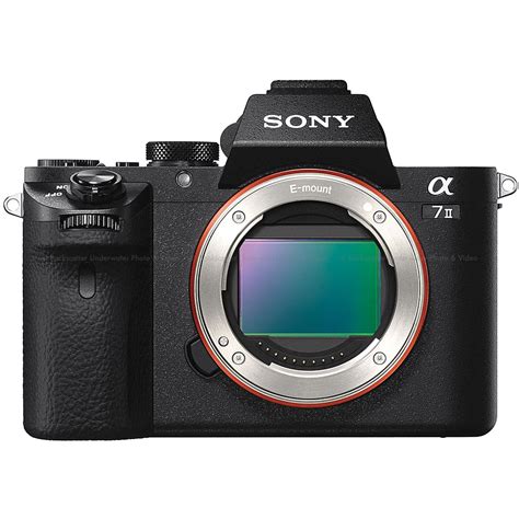 Sony a7 II Full-Frame Mirrorless Camera