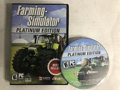 Farming Simulator Platinum Edition Pc Dvd Rom No Manual Ebay