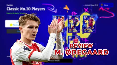 Review M Odegaard Amf Classic No Mar Efootball Youtube