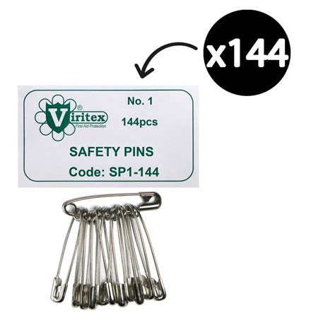 First Aid Safety Pins