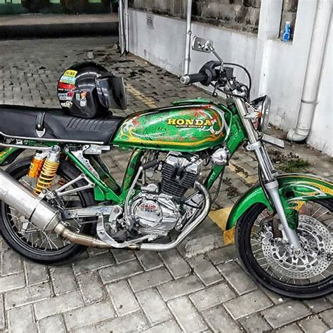 Gambar Hd Modifikasi Honda Cb Airbrush Terbaru