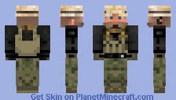 Cpt Price MW2 Minecraft Skin