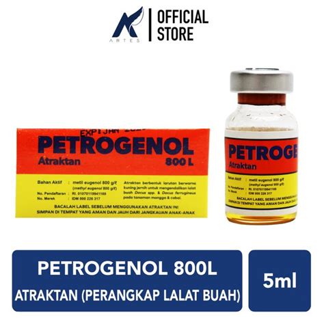 Jual Petrogenol L Atraktan Perangkap Insektisida Lalat Buah Leaf