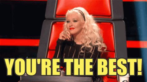 Christina Aguilera Youre The Best GIF - Christina Aguilera Youre The ...