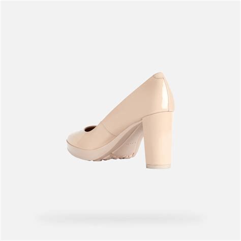 Geox WALK PLEASURE 85 Women S Nude High Heel Shoes Geox