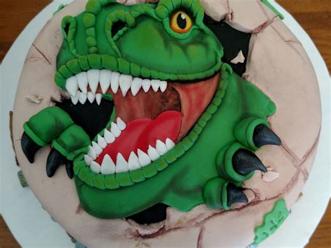 T Rex Dinosaur Cake Ideas