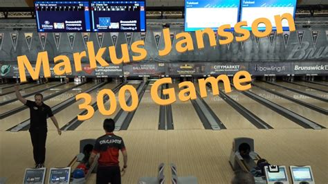 Brunswick Ballmaster Open Markus Jansson Youtube